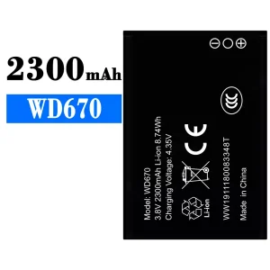 手機電池 WD670 適用於 ZTE