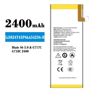 手機電池 Li3824T43P6hA54236-H 適用於 ZTE Blade S6 5.0