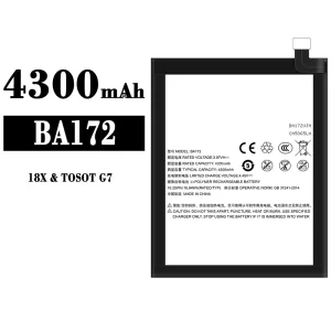 手機電池 BA172 適用於 Meizu 18X/TOSOT G7