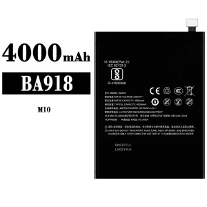 手機電池 BA918 適用於 Meizu M10