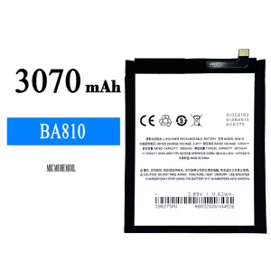 手機電池 BA810 適用於 Meizu M8C/M810/M810H/M810L