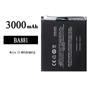 手機電池 BA881 適用於 Meizu 15 M881M/M881Q
