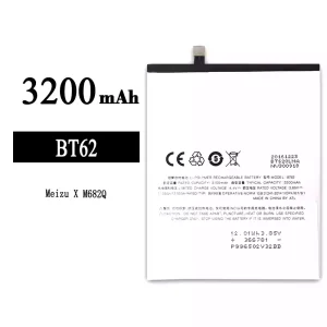 手機電池 BT62 適用於 Meizu X/M682Q