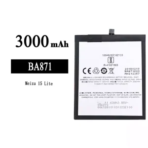 手機電池 BA871 適用於 Meizu 15 Lite