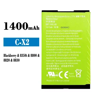 手機電池 BAT-11005-001 適用於 BlackBerry 8350i/8800/8820/8830/C-X2