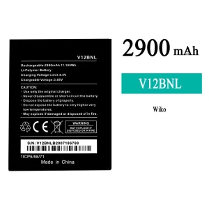 手機電池 V12BNL 適用於 WIKO