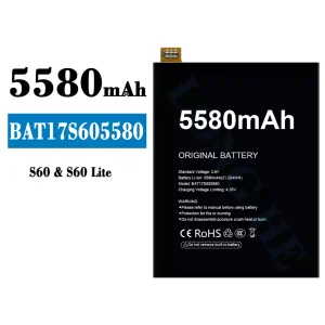 手機電池 BAT17S605580 適用於 Doogee S60/S60 Lite