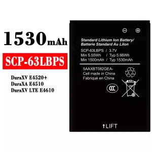 手機電池 SCP-63LBPS 適用於 Kyocera E4520 E4510 E4610