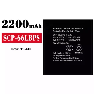 手機電池 SCP-66LBPS 適用於 Kyocera C6743 TD-LTE