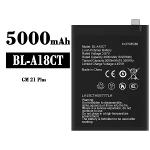 手機電池 BL-A18CT 適用於 General Mobile GM 21 Plus