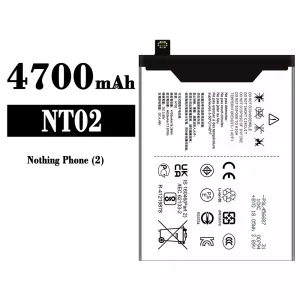 手機電池 NT02 適用於 Nothing Phone 2
