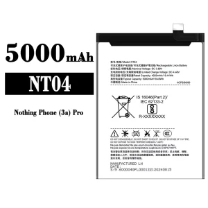 手機電池 NT04 適用於 Nothing Phone 3a Pro