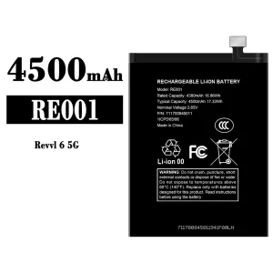 手機電池 RE001 適用於 T-Mobile Revvl 6 5G