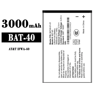 手機電池 BAT-40 適用於 NetComm AT/T IFWA-40