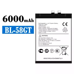 手機電池 BL-58GT 適用於 Tecno