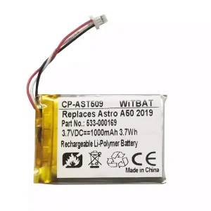 電池適用於耳機 Astro A50 2019 2020 2021,623441