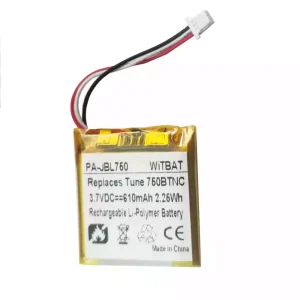 電池適用於耳機 JBL Everest Elite 300, Everest Elite E45BT, Everest Elite E55BT