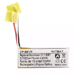 電池適用於耳機 BA 170, AHB471233PST Charging Case