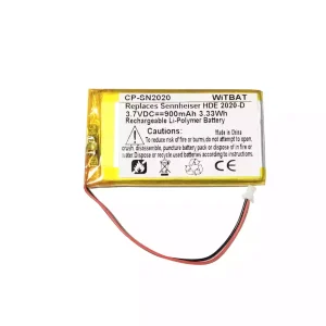 電池適用於耳機 Sennheiser AHB534403,534403