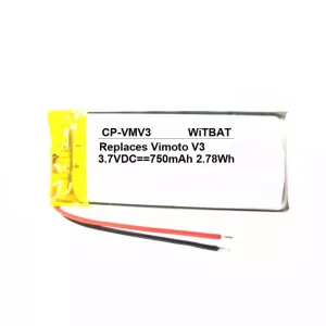 電池適用於耳機 Vimoto V3,V6