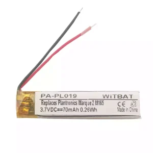 電池適用於耳機 Plantronics Marque 2 M165,M180 LSSP321036AB