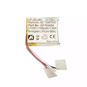 電池適用於耳機 JBL T280TWS Charging Case,GF702424