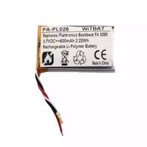 電池適用於耳機 Plantronics BackBeat FIT 3100 3200 TWS Earbuds Wireless Bluetooth Earphones Charging Case