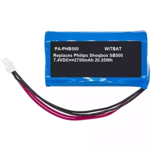 電池適用於音箱 Philips ShoqBox SB500