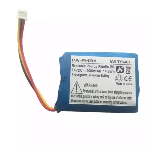 電池適用於音箱 Philips Fidelio E5,CSS7235Y