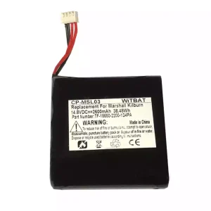 電池適用於音箱 Marshall Kilburn,TF-18650-2200-1S4PA