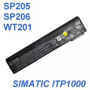 電池適用於 Siemens SIMATIC ITP1000 SMP SP205 SP206 WT201
